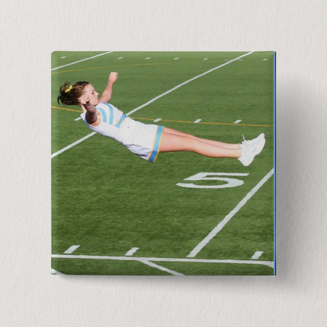 Cheerleaderknopf Button (Vorderseite)