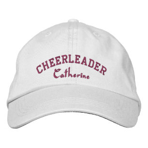 Cheerleader's Custom Sticked Ball Cap Bestickte Baseballkappe
