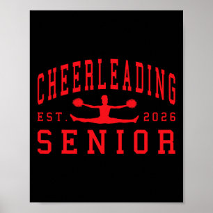 Cheerleading-Abschiedsabend Cheer Senior 2026 Absc Poster