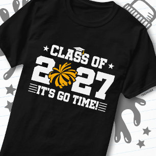 Cheerleading Abschlussfeier Abschlussklasse 2027 T-Shirt