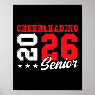 Cheerleading-Abschlussfeier Cheer Senior 2026 Absc Poster