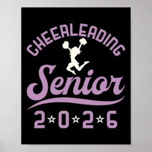 Cheerleading-Abschlussklasse 2026 Cheer-Abschlussf Poster
