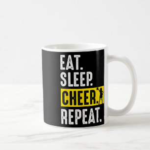 Cheerleading Cheer Squad Essen Schlafen Cheer Wied Kaffeetasse