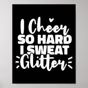 Cheerleading Cheerleader Geschenk Poster
