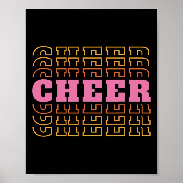 Cheerleading Cheerleader  Poster (Vorne)