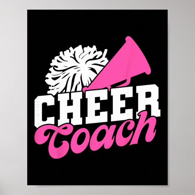 Cheerleading-Cheertrainer Poster (Vorne)