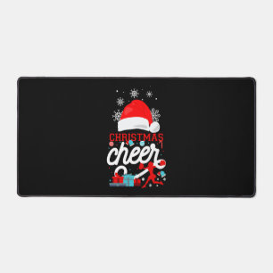 Cheerleading Christmas Cheerleader Schreibtischunterlage