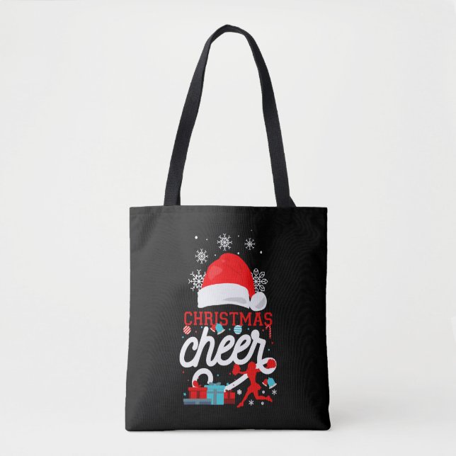 Cheerleading Christmas Cheerleader Tasche (Vorderseite)