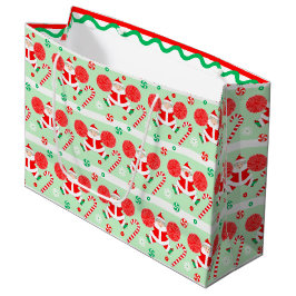 Cheerleading Christmas Holiday Große Geschenktüte