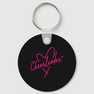 Cheerleading für Cheerleader-Squadrat-Mädchen BFF  Schlüsselanhänger