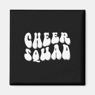 Cheerleading für Cheerleader-Squadrat Mädchen Chee Magnet
