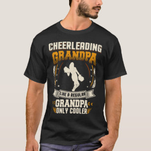 Cheerleading Großvater-regelmäßiger Großvater nur T-Shirt