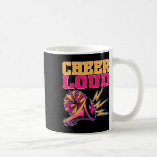 Cheerleading-Jubel Laut Lustiger Cheerleader Kaffeetasse