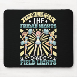 Cheerleading-Jubel-Zitat-Fußball-Stadion-Tanz-Pom Mousepad