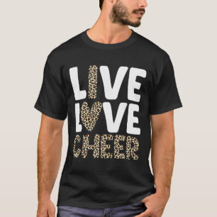 Cheerleading-Kunst für Frauen Mädchen Cheer Squad T-Shirt