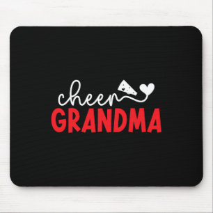 Cheerleading-Oma zum Muttertag Cheer Grandm Mousepad