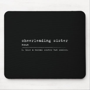Cheerleading-Schwester Definition Cheerleader Moti Mousepad