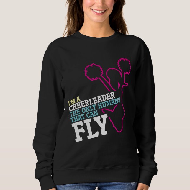 Cheerleading Sport-Cheerleader-Geschenk Sweatshirt (Vorderseite)