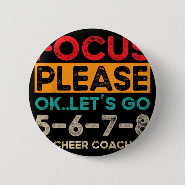 Cheerleading-Trainer _15  Button (Vorderseite)