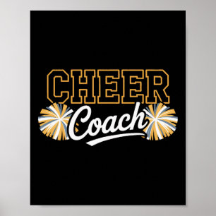 Cheerleading-Trainer dedizierte Team-Mentor-Rolle Poster