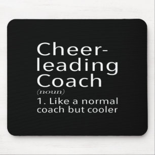 Cheerleading-Trainer Definition Sport Lustiger Tra Mousepad