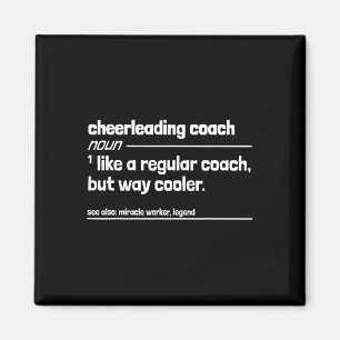 Cheerleading-Trainer wie normal, aber viel cooler Magnet