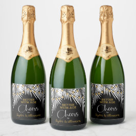 Cheers 50. Geburtstag Schwarz und Gold