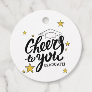 Cheers Abschluss Graphics Best Graduation Party Geschenkanhänger
