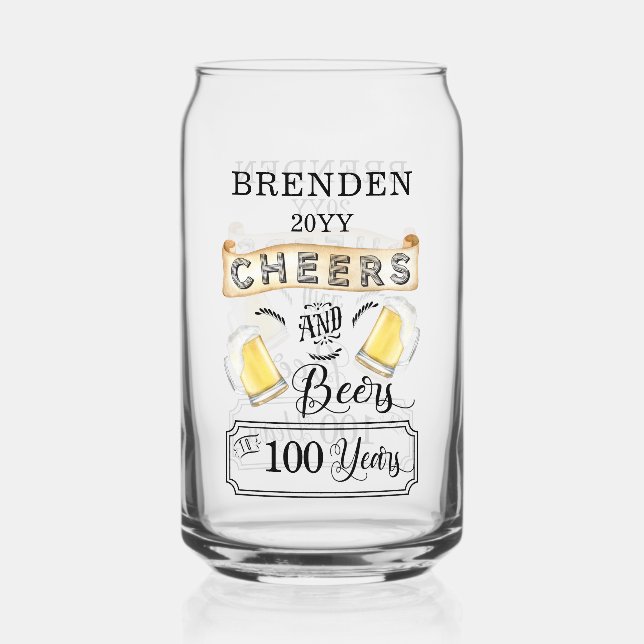 Cheers and Beers to 100 Years Birthday (Recto)