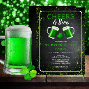 Cheers and Bers St Patricks Day Party Einladung