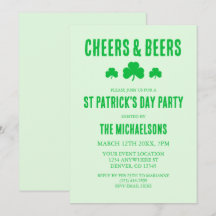Cheers and Bers St Patrick's Day Party
