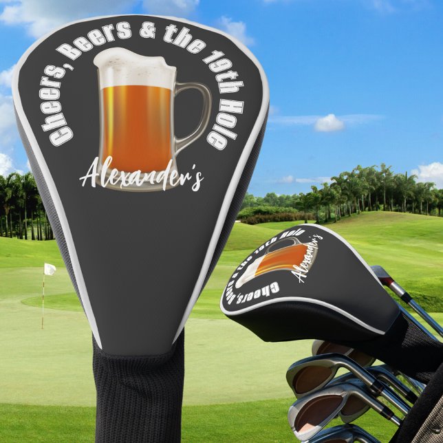 Cheers Beers und das 19. Loch Golf Headcover (Von Creator hochgeladen)