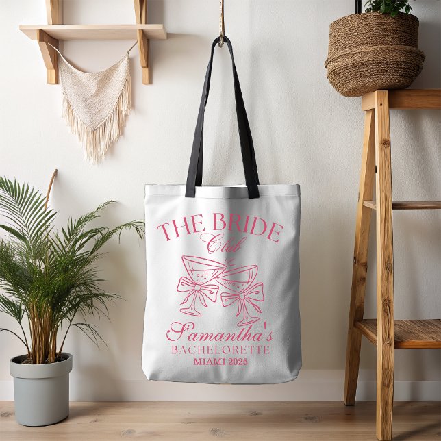 Cheers Bow Bride Club Tasche (Von Creator hochgeladen)