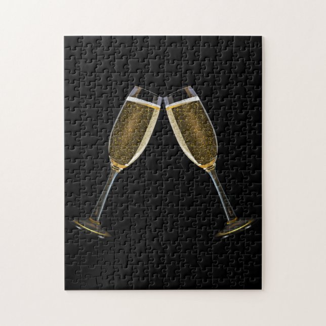 Cheers Champagne Weihnachten Neue Jahre (Vertikal)