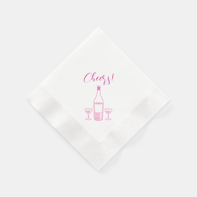 Cheers Cocktail Party Serviette (Ecke)
