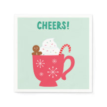 Cheers Cocoa Napkin