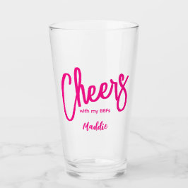 Cheers Girls Galentines Glas
