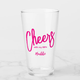 Cheers Girls Galentines Glas