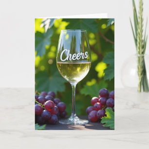 Cheers Grapevine Celebration Karte