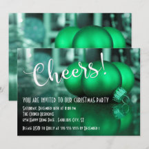 Cheers Green Weihnachtsschmuck Weihnachtsgeschenk 