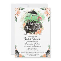 Cheers Hexen Halloween Bridal Dusche Einladung