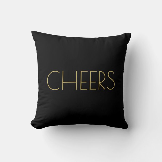 CHEERS Pillow Kissen (Vorderseite)