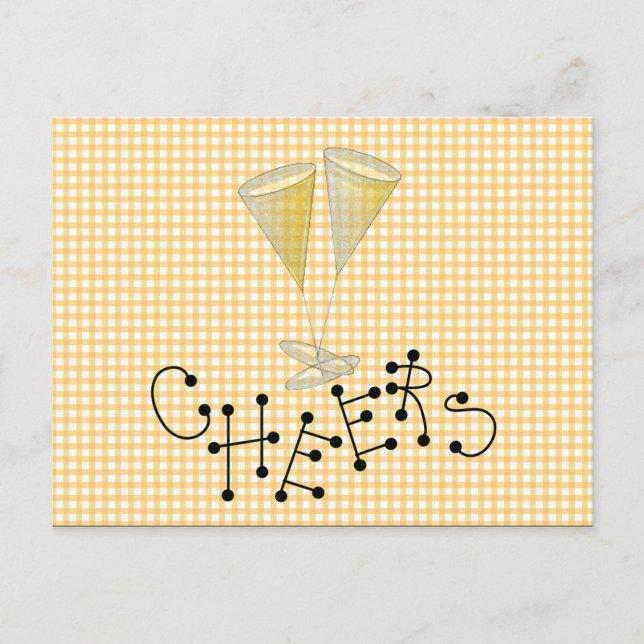 Cheers Postkarte (Vorderseite)