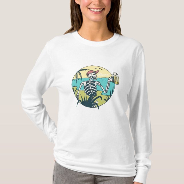 Cheers Skull T-Shirt (Vorderseite)