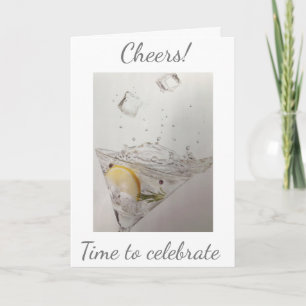 CHEERS SUR VOTRE "ANNIVERSAIRE" CÉLÉBRER LA CARTE 