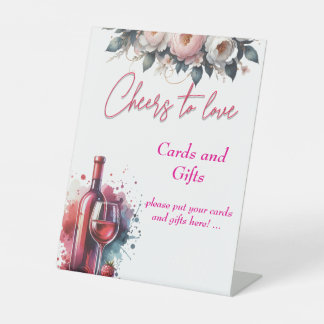 Cheers to Love Fête des mariées Tabletop Signes