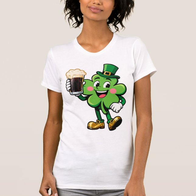 Cheers to Lucky Clover T-Shirt (Vorderseite)