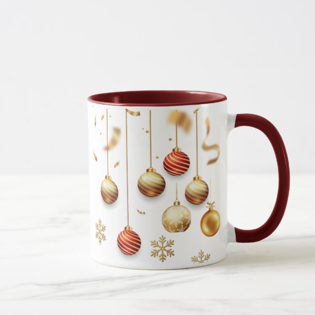 Cheers to New Beginnings | Custom Holiday Mug 2026 (Droite)