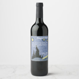 Cheers to New Heights: Custom Wine Labels for Cele Weinetikett