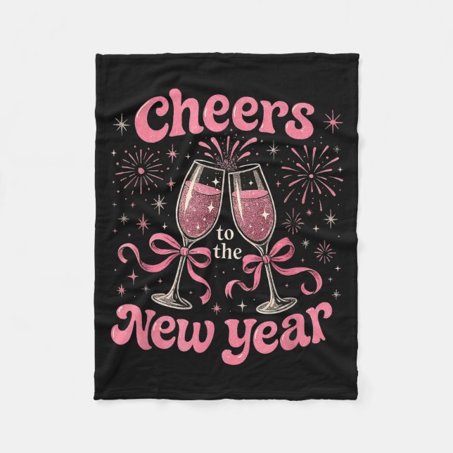 Cheers To The New Year 2026 Nk Celebration Gift  Fleecedecke (Vorderseite)